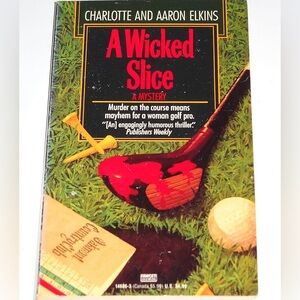 Paperback Book: A Slice of Death by Charlotte and Aaron Elkins